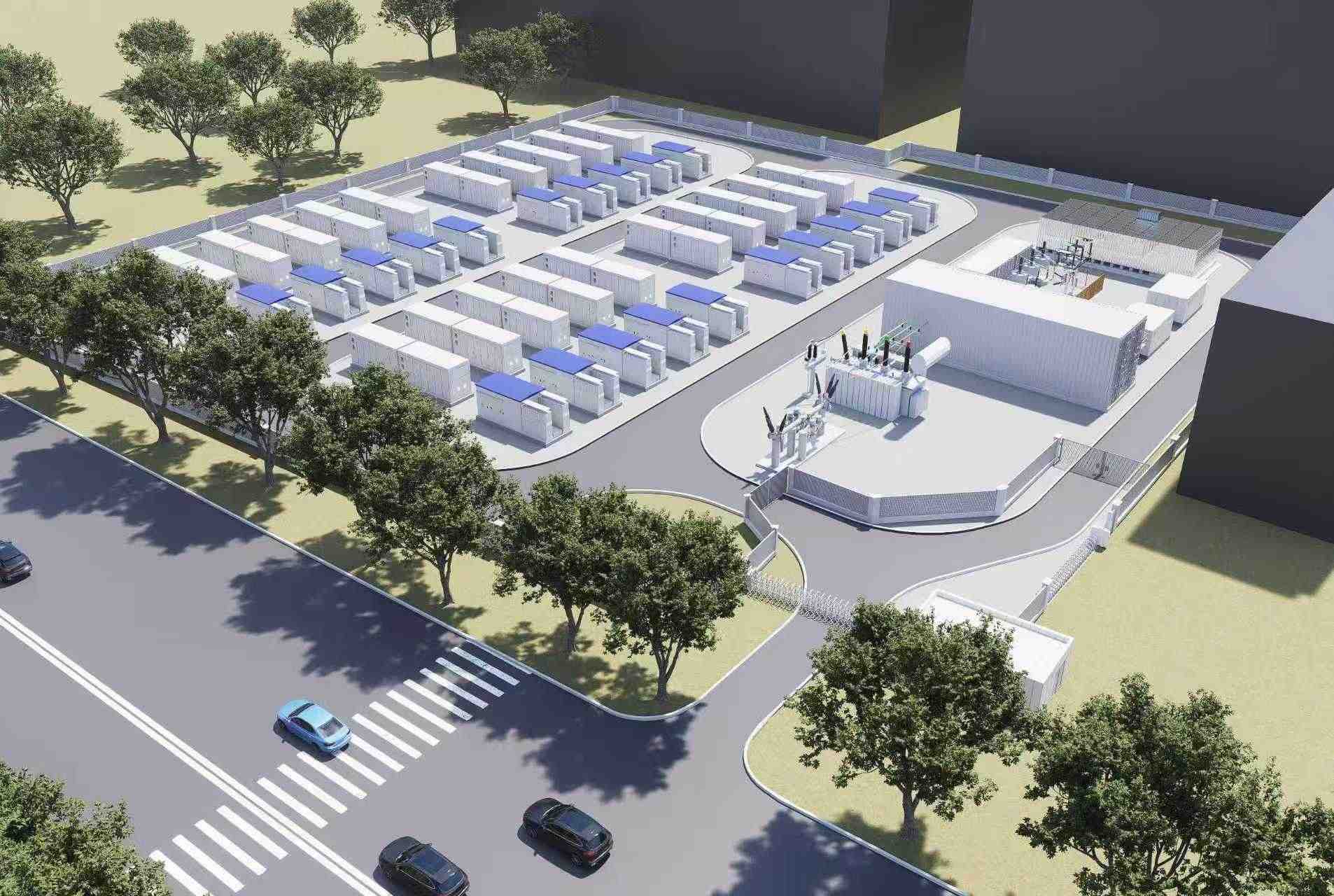 电力工程 | 成都高新区100MW/20…