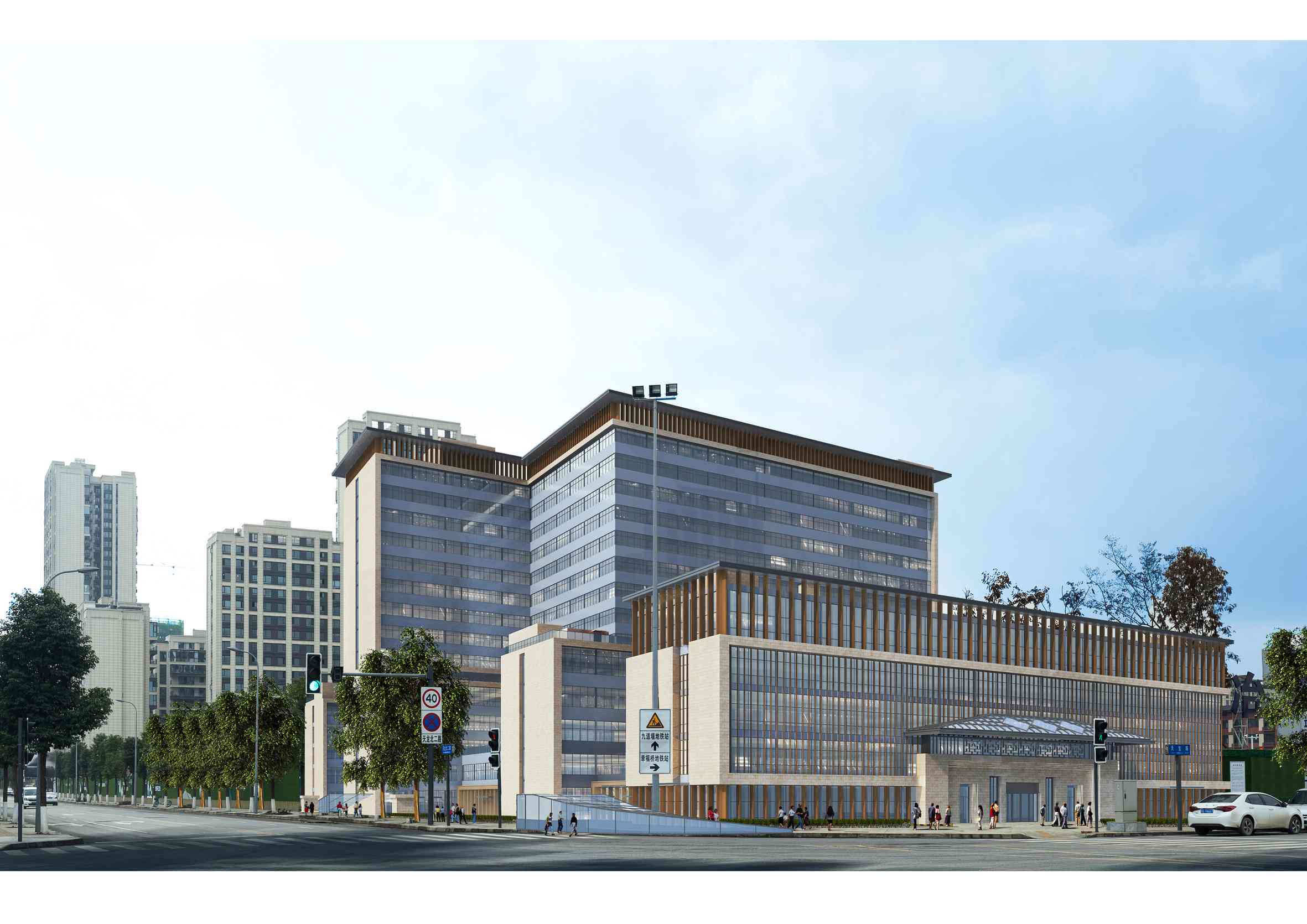 公用建筑 | 成都市金牛区中医医院  